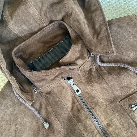 ❌❌SOLD❌❌  Genuine Suede Jacket - Picture 2 of 9
